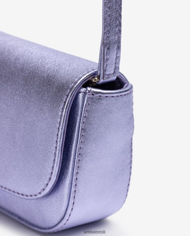 Unisa 88PPB41208 metallilise efektiga nahast peokott naised lilla