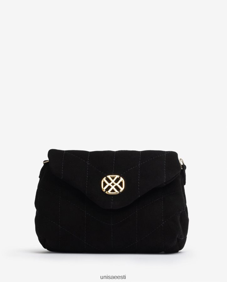 Unisa 88PPB41214 polsterdatud käekott naised must