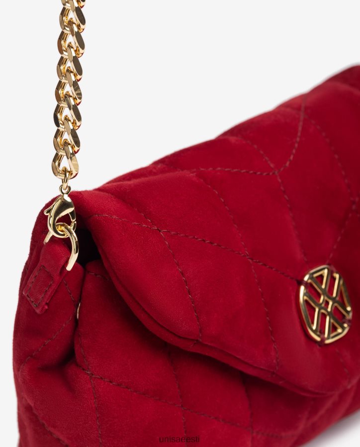 Unisa 88PPB41215 polsterdatud käekott naised punane