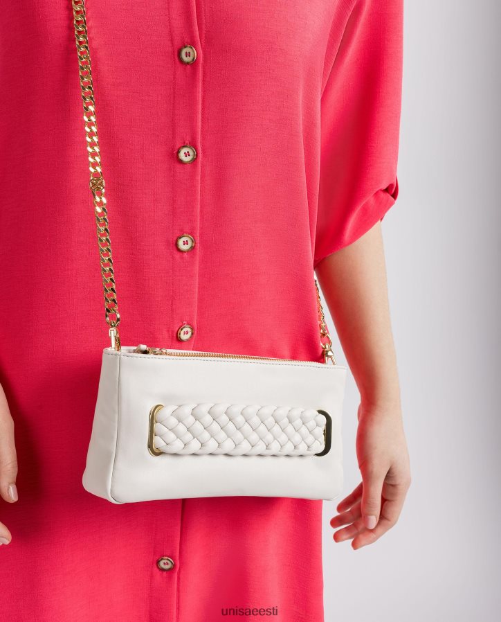 Unisa 88PPB41226 punutud käekott naised valge