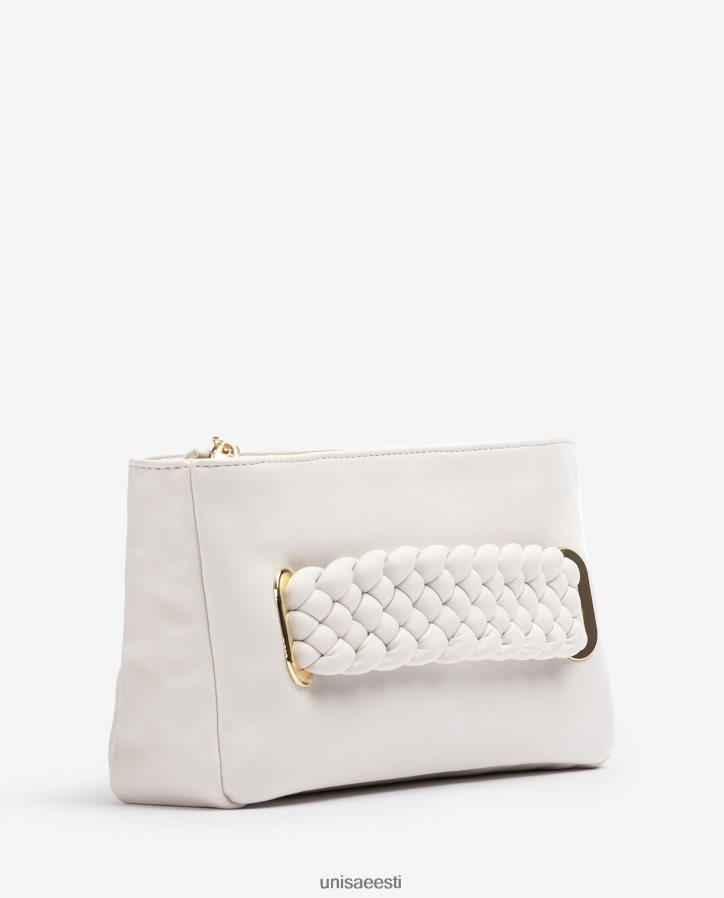 Unisa 88PPB41226 punutud käekott naised valge