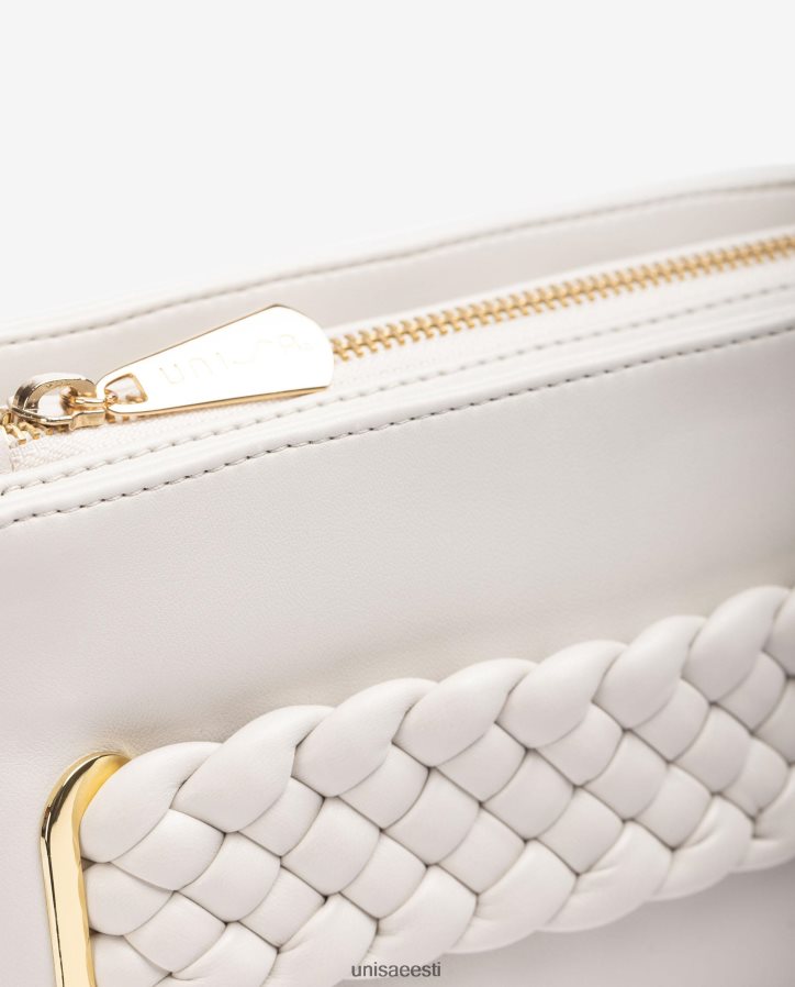 Unisa 88PPB41226 punutud käekott naised valge