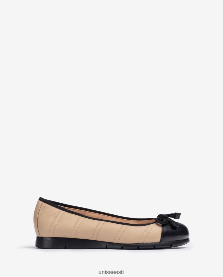 Unisa 88PPB41264 tepitud baleriini kingad naised beež