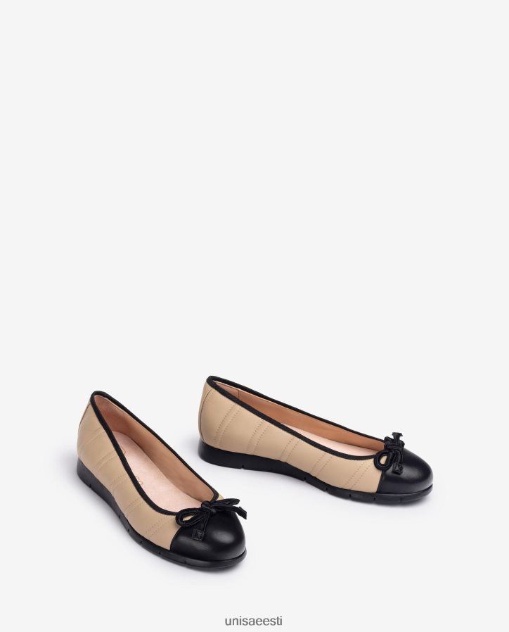 Unisa 88PPB41264 tepitud baleriini kingad naised beež