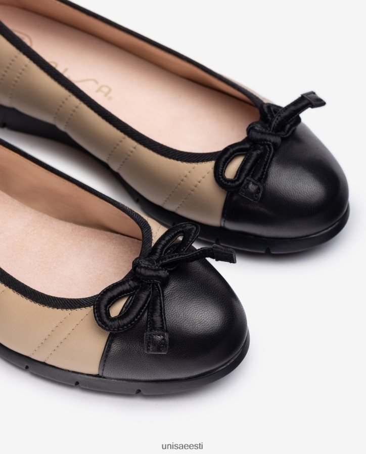 Unisa 88PPB41264 tepitud baleriini kingad naised beež