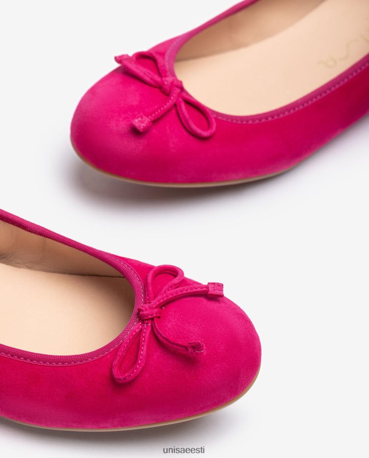 Unisa 88PPB4636 ümara varbaga baleriini kingad naised roosa
