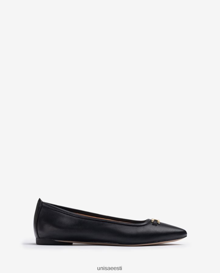 Unisa 88PPB4639 terava varbaga baleriini king naised must