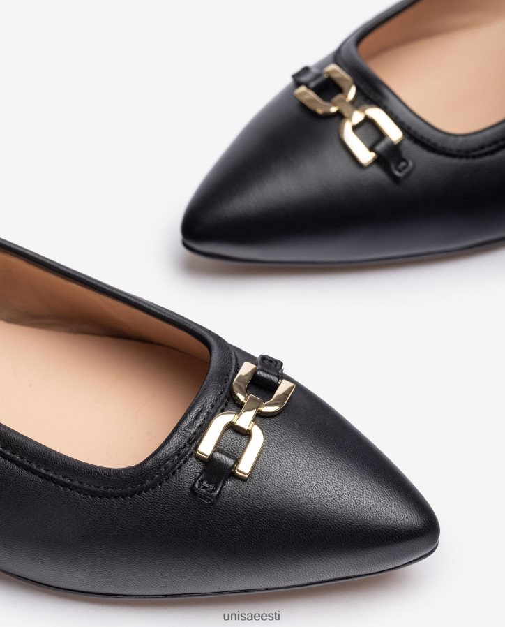 Unisa 88PPB4639 terava varbaga baleriini king naised must