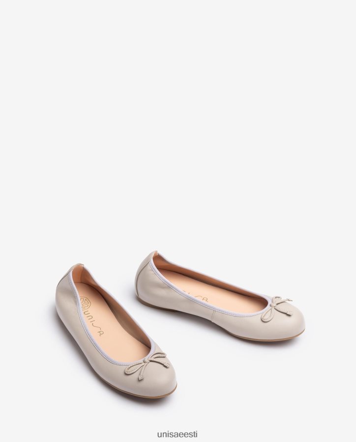 Unisa 88PPB4642 ümara varbaga baleriini kingad naised beež