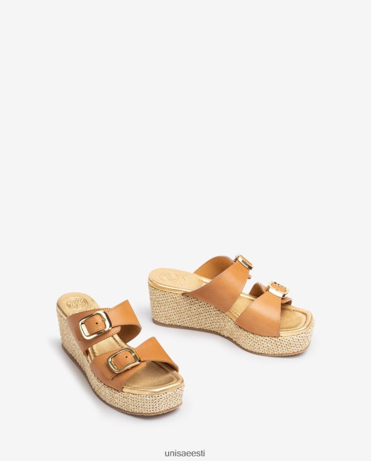 Unisa 88PPB4148 rihmaga pandlaga sandaal naised pruun
