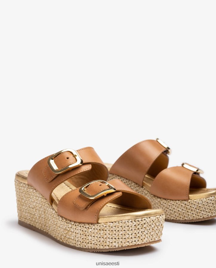 Unisa 88PPB4148 rihmaga pandlaga sandaal naised pruun