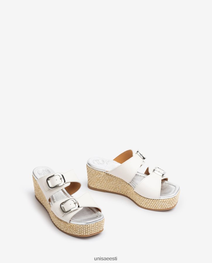 Unisa 88PPB4149 rihmaga pandlaga sandaal naised valge