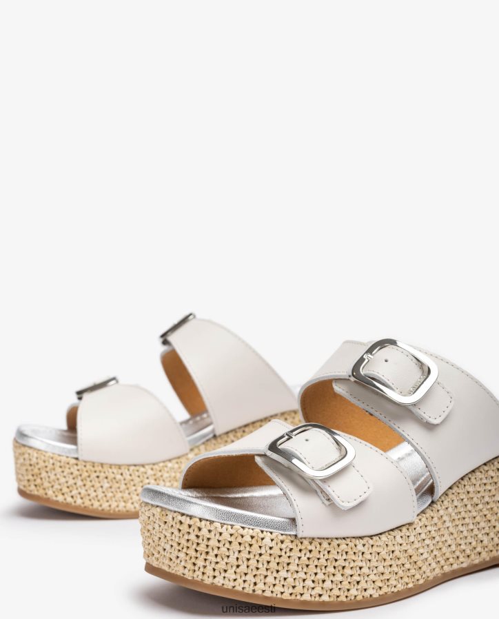 Unisa 88PPB4149 rihmaga pandlaga sandaal naised valge
