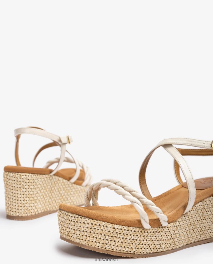 Unisa 88PPB4159 plokkkontsa ja spiraalsete rihmadega sandaal naised mood