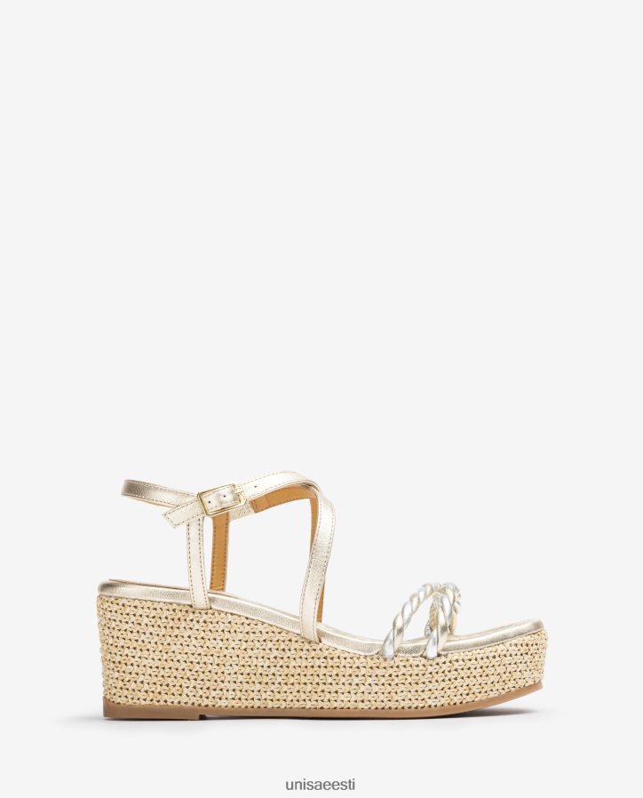 Unisa 88PPB4160 plokkkontsa ja spiraalsete rihmadega sandaal naised mood