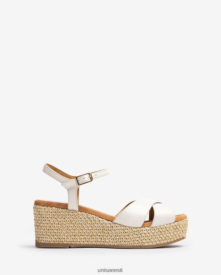 Unisa 88PPB4167 raffia plokk-kontsaga sandaal naised mood