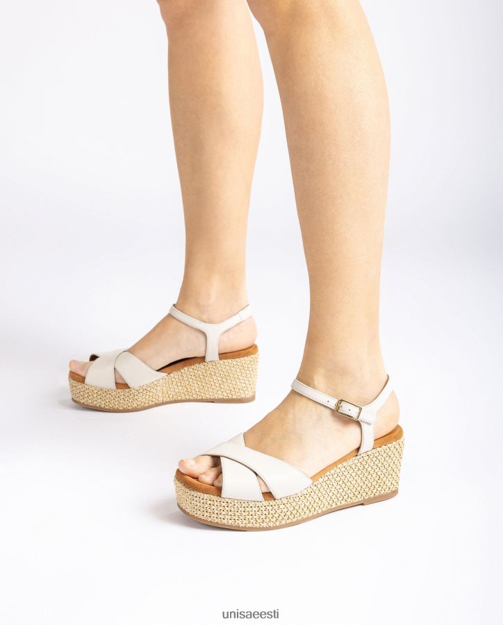 Unisa 88PPB4167 raffia plokk-kontsaga sandaal naised mood