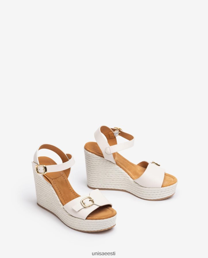 Unisa 88PPB4189 kõrge kiiluga sandaal naised valge