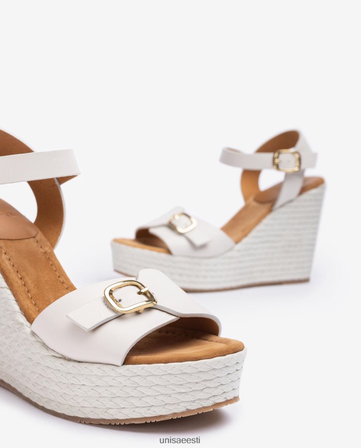 Unisa 88PPB4189 kõrge kiiluga sandaal naised valge