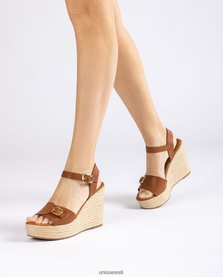 Unisa 88PPB4190 kõrge kiiluga sandaal naised pruun