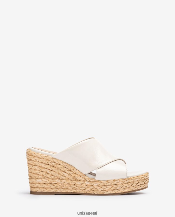 Unisa 88PPB4296 lai rihmaga sandaal naised valge