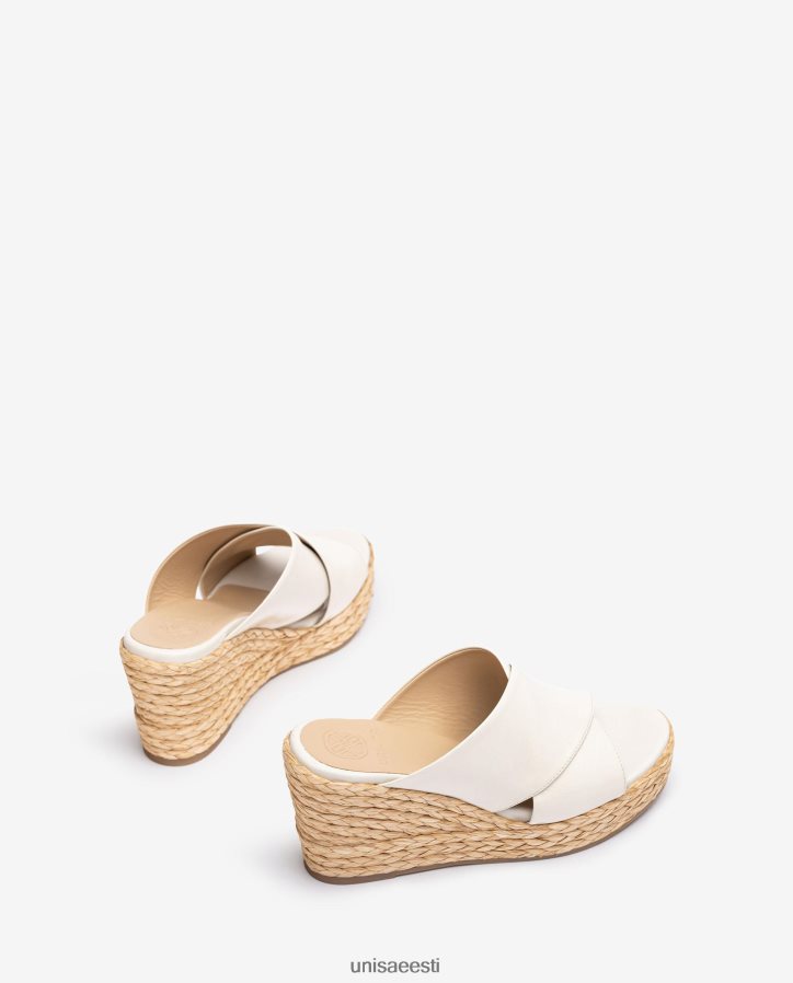 Unisa 88PPB4296 lai rihmaga sandaal naised valge