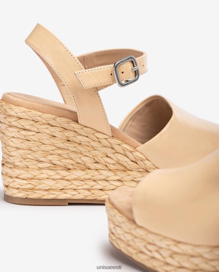 Unisa 88PPB4298 lai vamp ja džuudist sandaal naised roosa