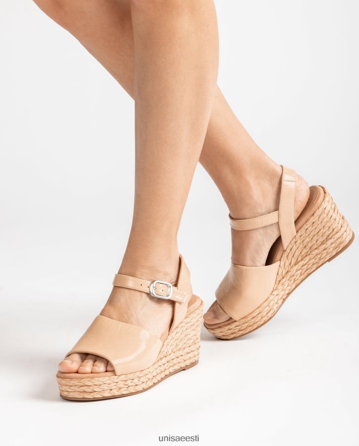 Unisa 88PPB4298 lai vamp ja džuudist sandaal naised roosa