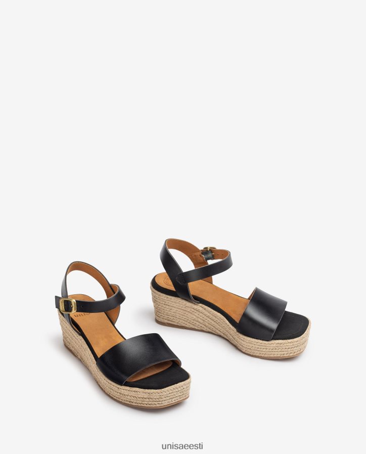 Unisa 88PPB4330 džuudist plokist sandaal naised must
