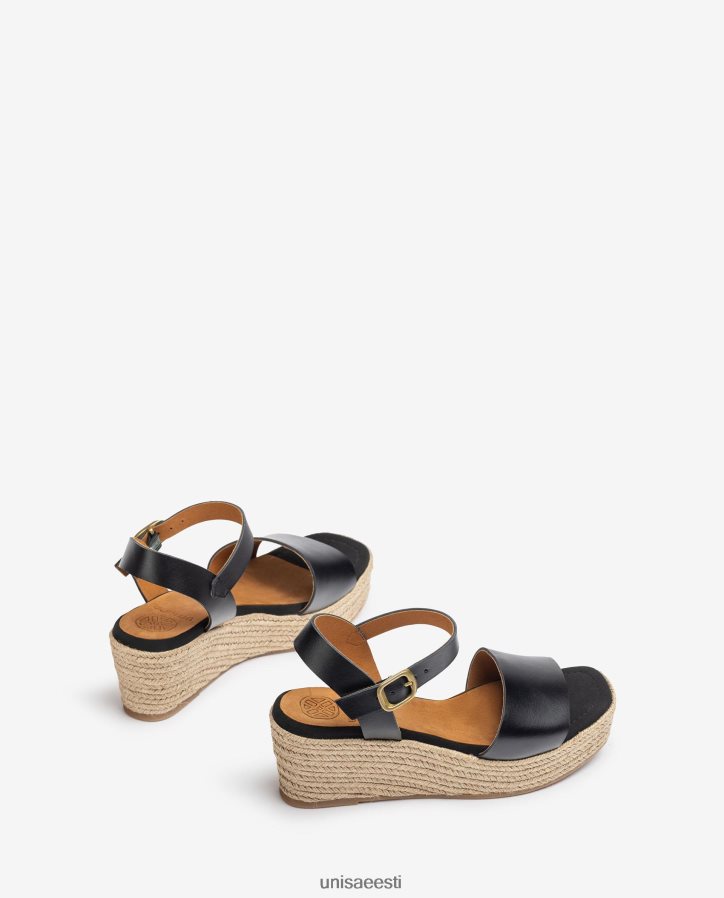 Unisa 88PPB4330 džuudist plokist sandaal naised must