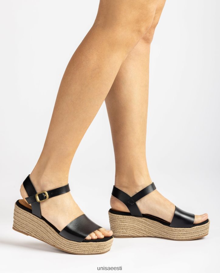 Unisa 88PPB4330 džuudist plokist sandaal naised must