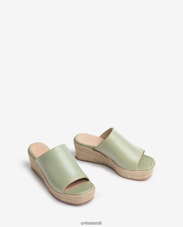 Unisa 88PPB4383 kandilise varbaga sandaalid naised roheline