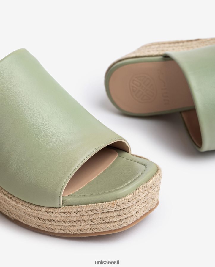 Unisa 88PPB4383 kandilise varbaga sandaalid naised roheline