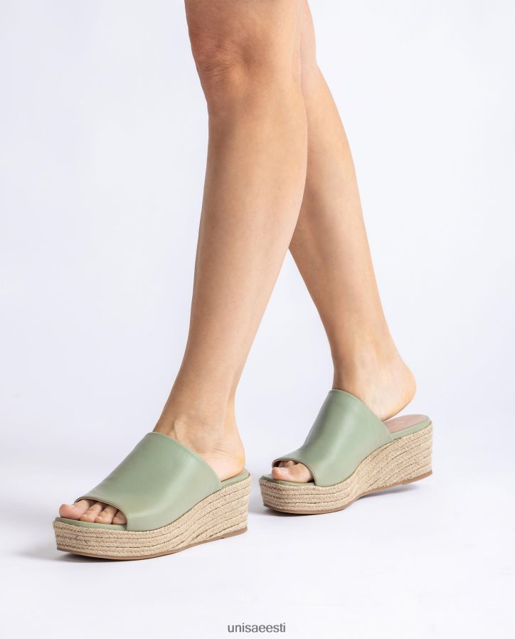 Unisa 88PPB4383 kandilise varbaga sandaalid naised roheline