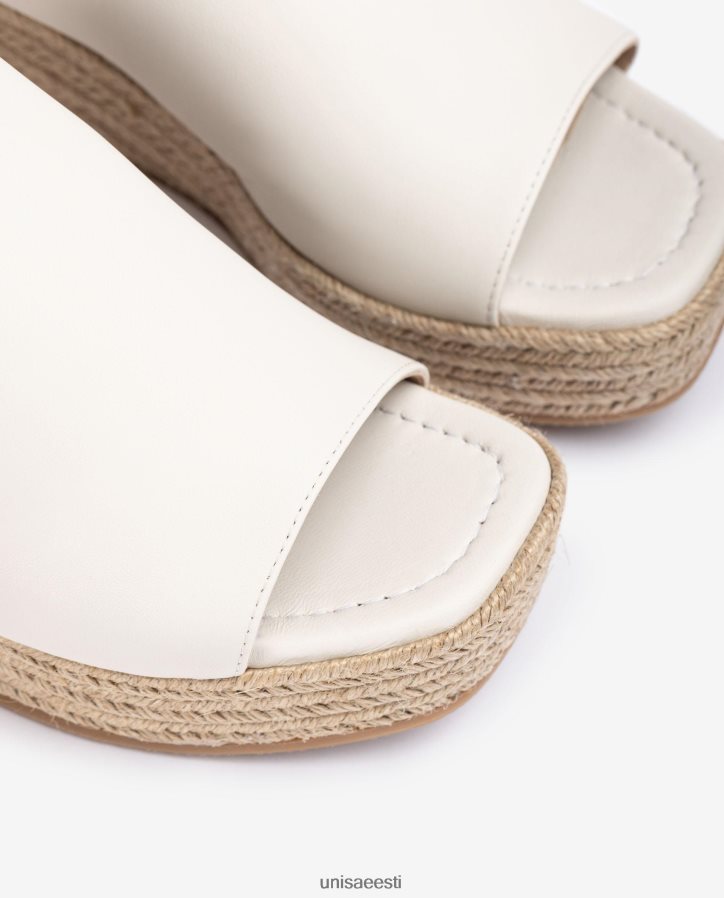 Unisa 88PPB4384 kandilise varbaga sandaalid naised valge