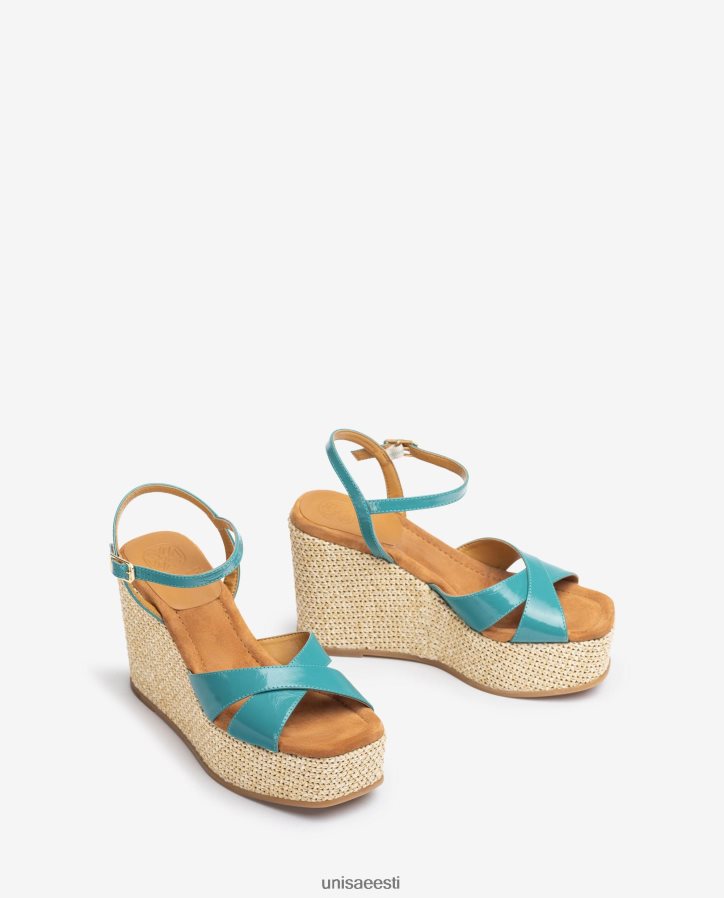 Unisa 88PPB4460 kõrge kiiluga raffiasandaal naised graatsiline