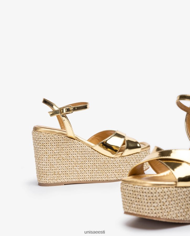 Unisa 88PPB4461 kõrge kiiluga raffiasandaal naised graatsiline