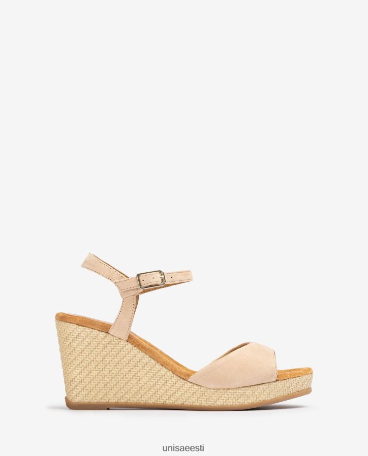 Unisa 88PPB4464 raffia kiilkontsaga sandaal naised graatsiline