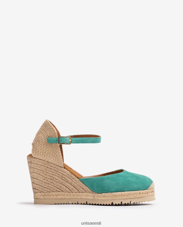 Unisa 88PPB4690 seemisnahast espadrill naised roheline