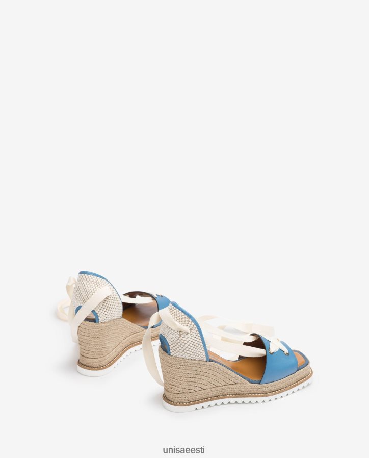 Unisa 88PPB4694 espadrill sõlmes pahkluu juures naised sinine