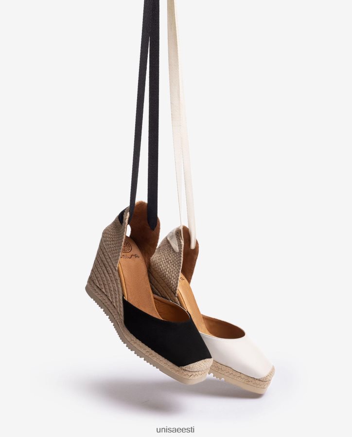 Unisa 88PPB4698 kandilise varbaga espadrill naised must