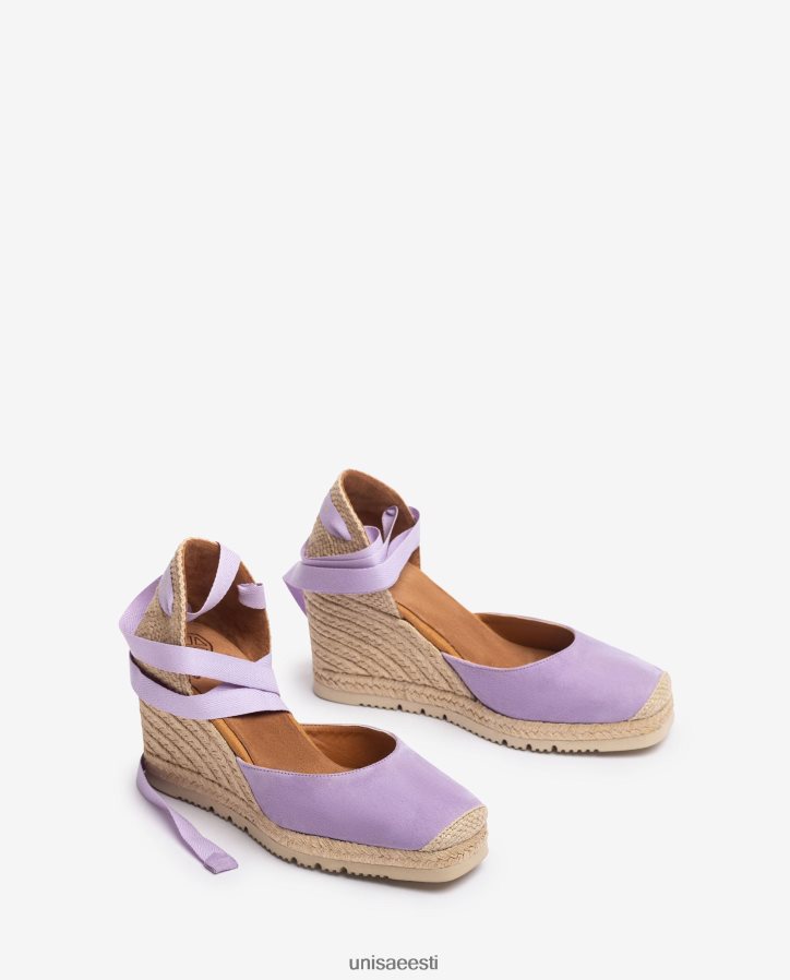 Unisa 88PPB4700 kandilise varbaga espadrill naised lilla