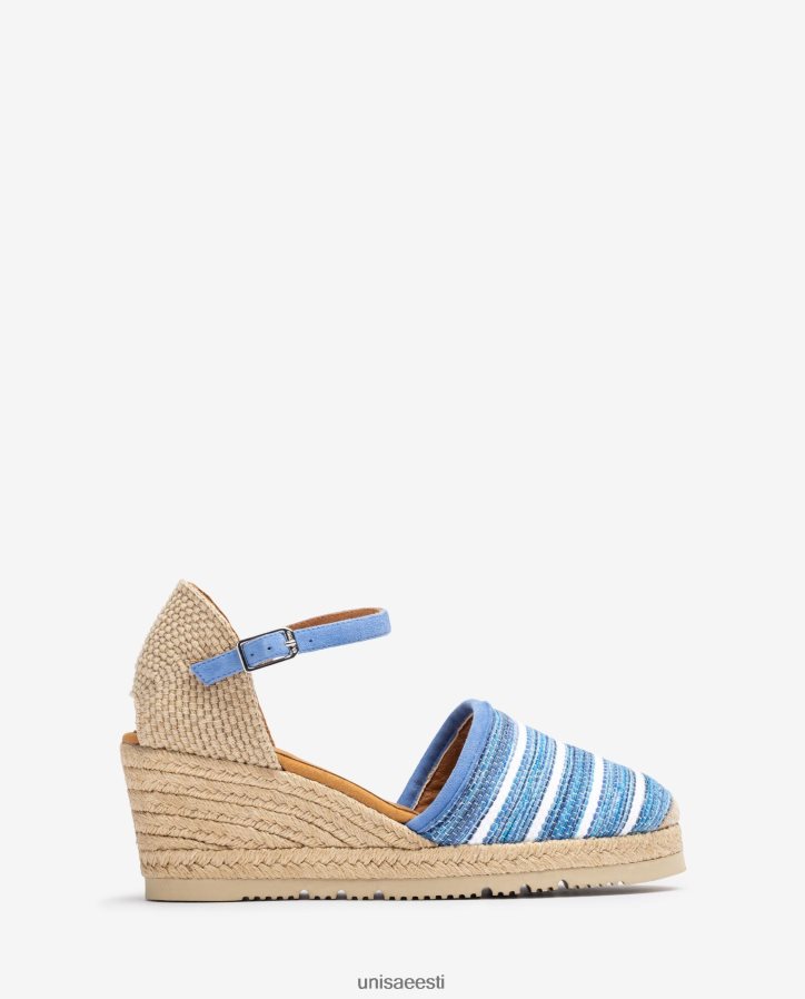 Unisa 88PPB4720 espadrill valmistatud jarapa kangast naised sinine