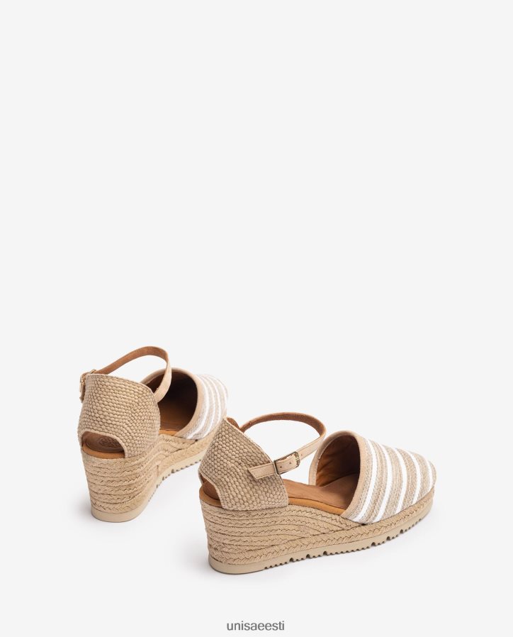 Unisa 88PPB4721 espadrill valmistatud jarapa kangast naised pruun