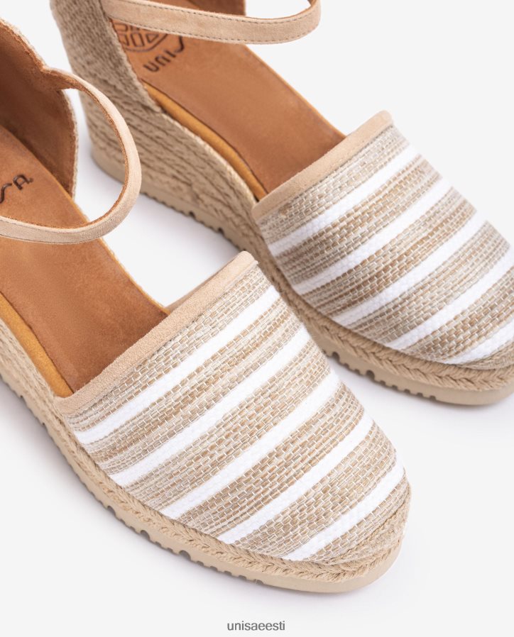 Unisa 88PPB4721 espadrill valmistatud jarapa kangast naised pruun