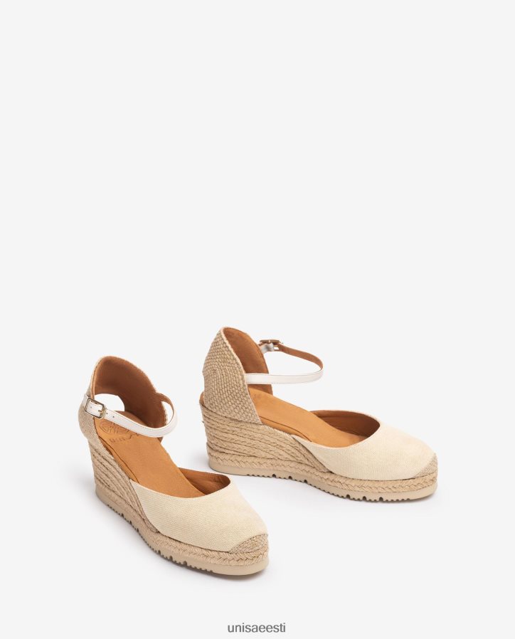 Unisa 88PPB4726 d'orsay pahkluu rihm espadrill, ecolino naised graatsiline