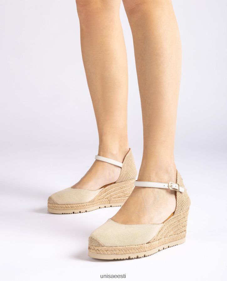 Unisa 88PPB4726 d'orsay pahkluu rihm espadrill, ecolino naised graatsiline