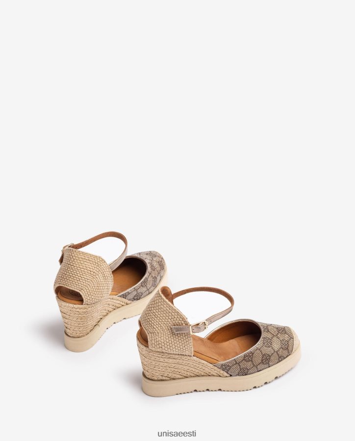 Unisa 88PPB4741 espadrill koos trimmiga naised pronksist
