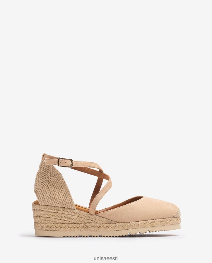 Unisa 88PPB4747 seemisnahast espadrill naised beež