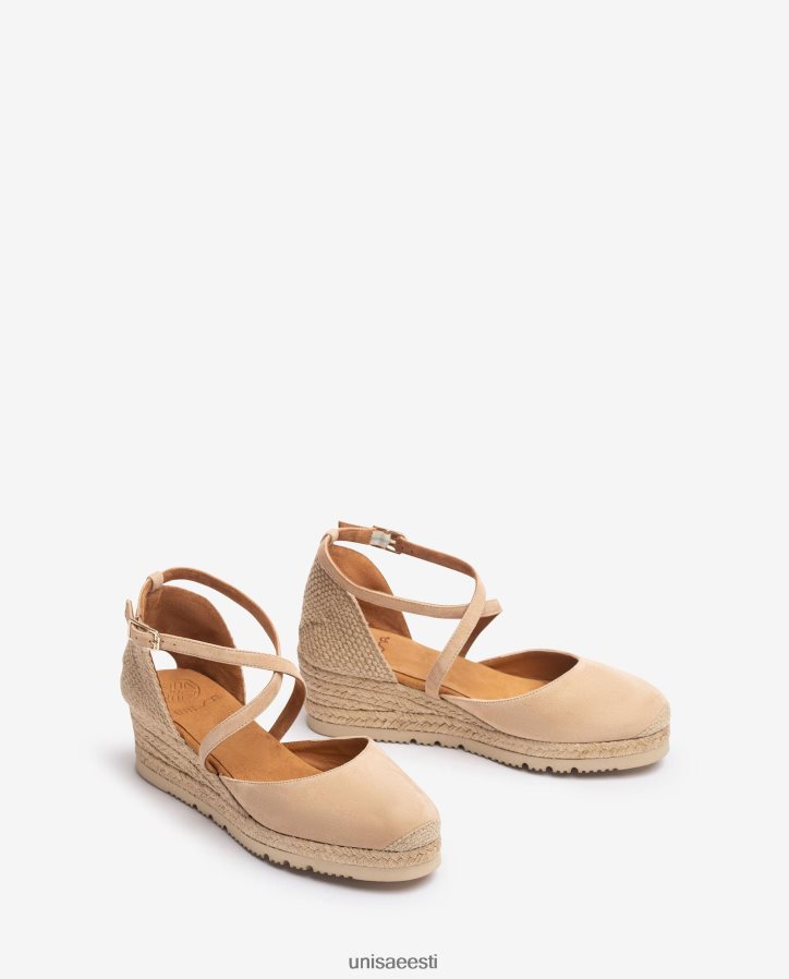 Unisa 88PPB4747 seemisnahast espadrill naised beež